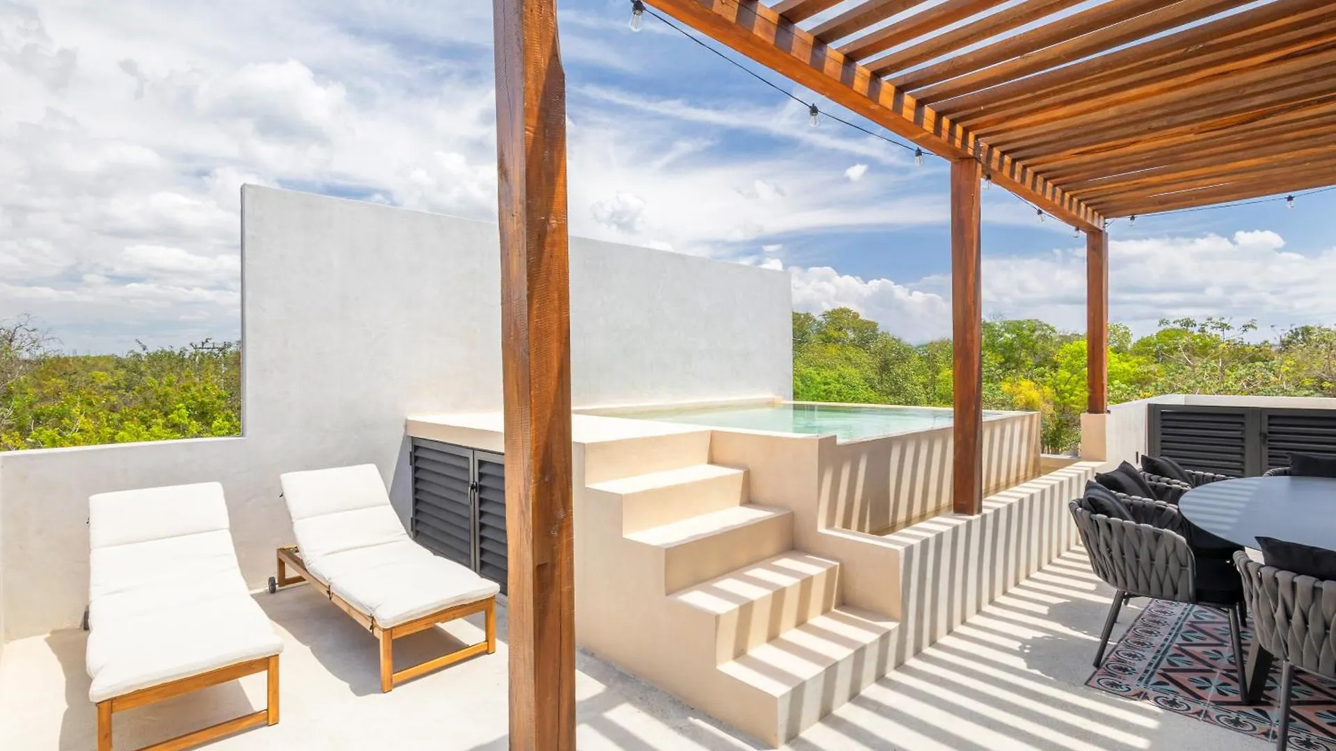 Modern And Luxury Villa With 2 Private Pools In Tulum